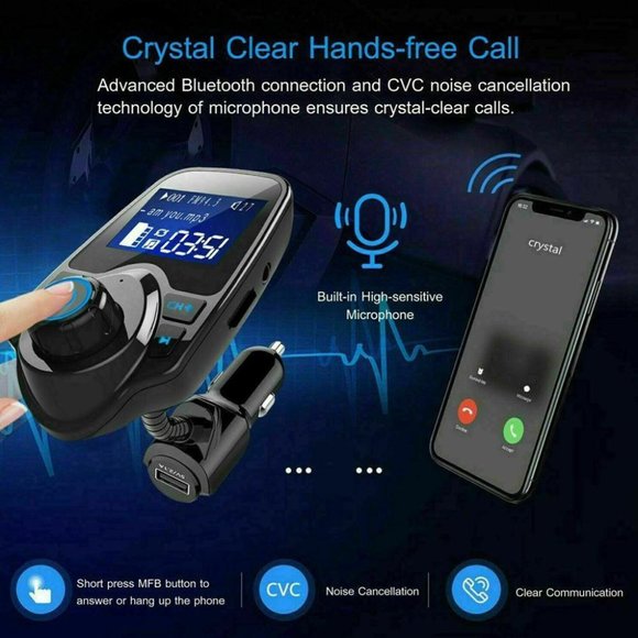 🚗💨 Elevate Your Drive with the Ultimate Bluetooth Car Tech Marvel! 🌟 - Picture 4 of 6